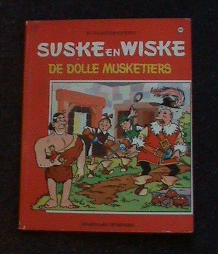 Suske en Wiske De dolle musketiers 1e druk 1969, Eén stripboek, Ophalen of Verzenden, Gelezen