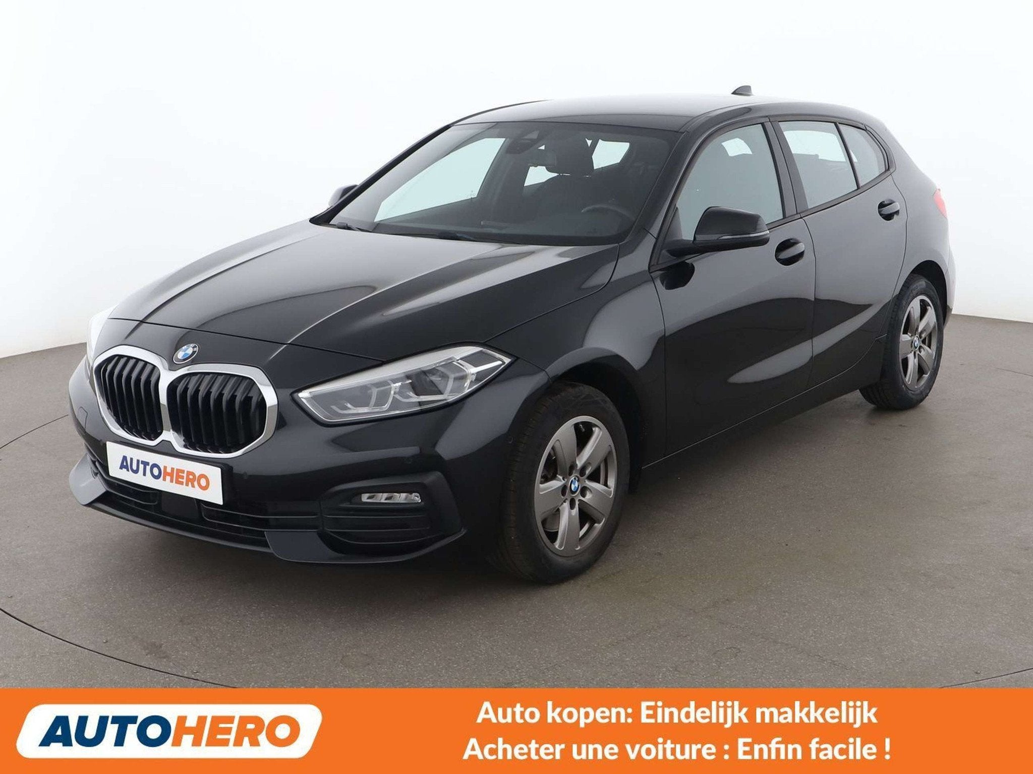 BMW 1 Serie 116 116d Advantage, 121 g/km, Euro 6, Noir, 5 portes