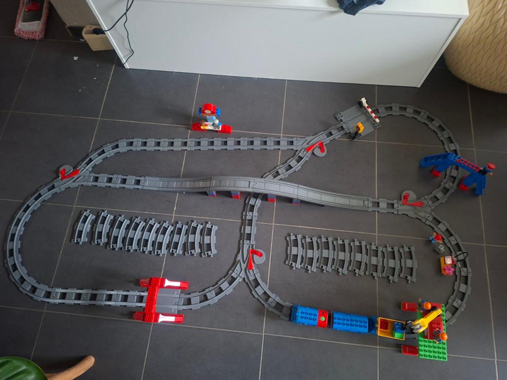 Duplo trein groot lot, Ophalen of Verzenden, Duplo