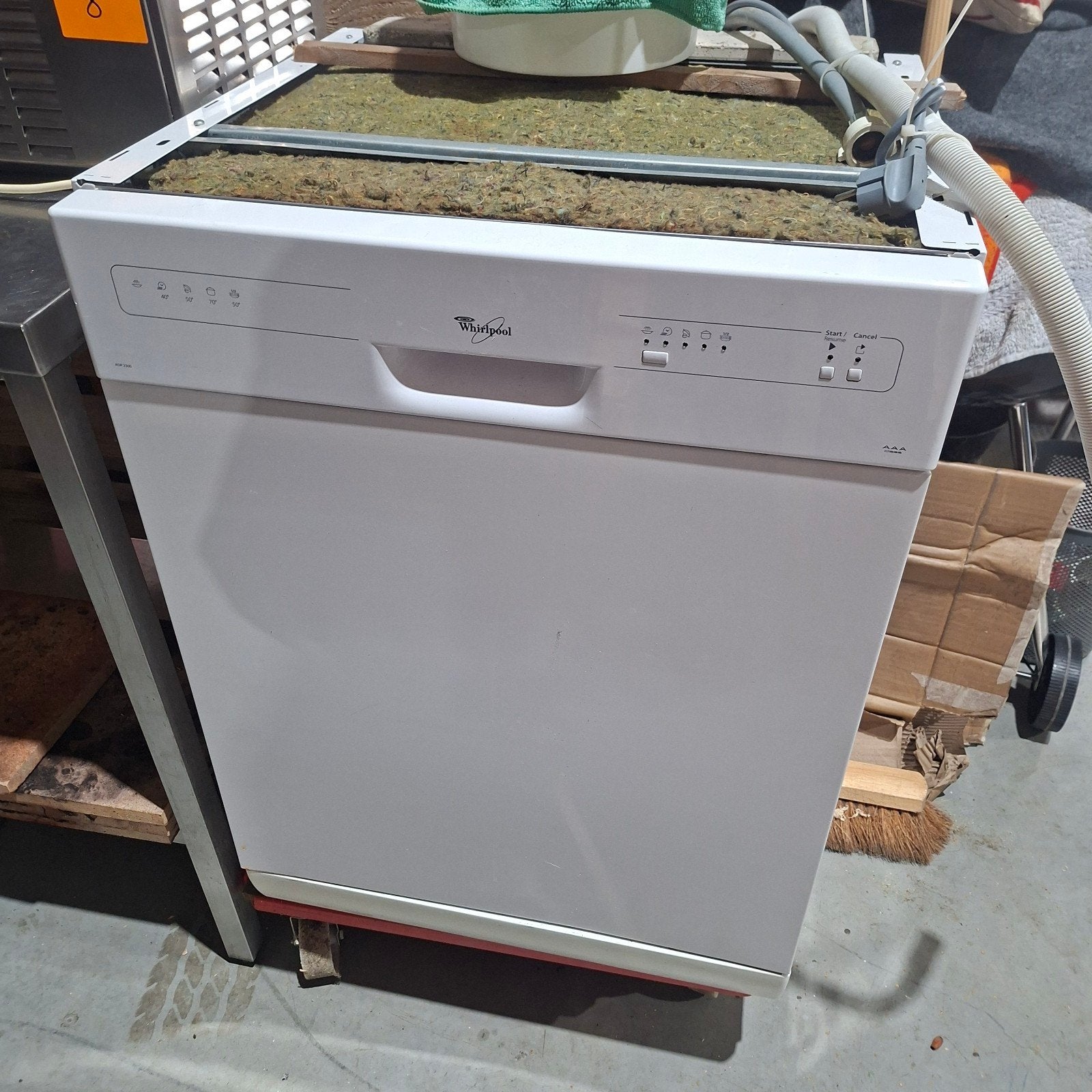 vaatwas wirlpool als nieuw, Elektronische apparatuur, Eco programma, Nieuw, Ophalen of Verzenden, Inbouw