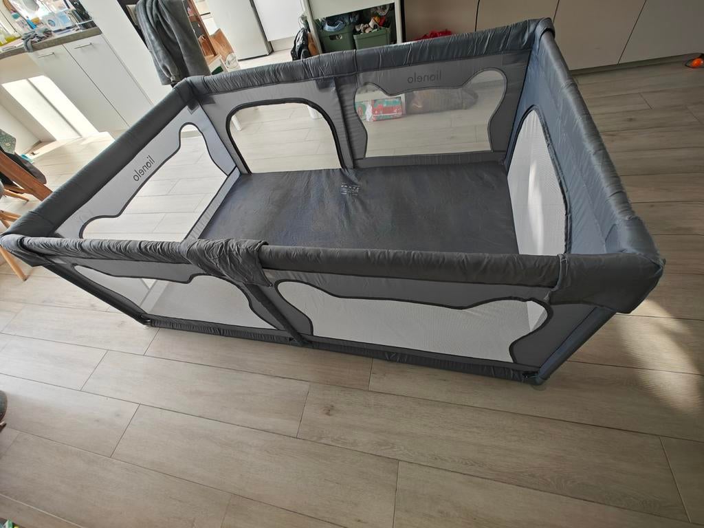 Speelbox Lionelo Willow Grey, Ophalen, Zo goed als nieuw, Rechthoekig