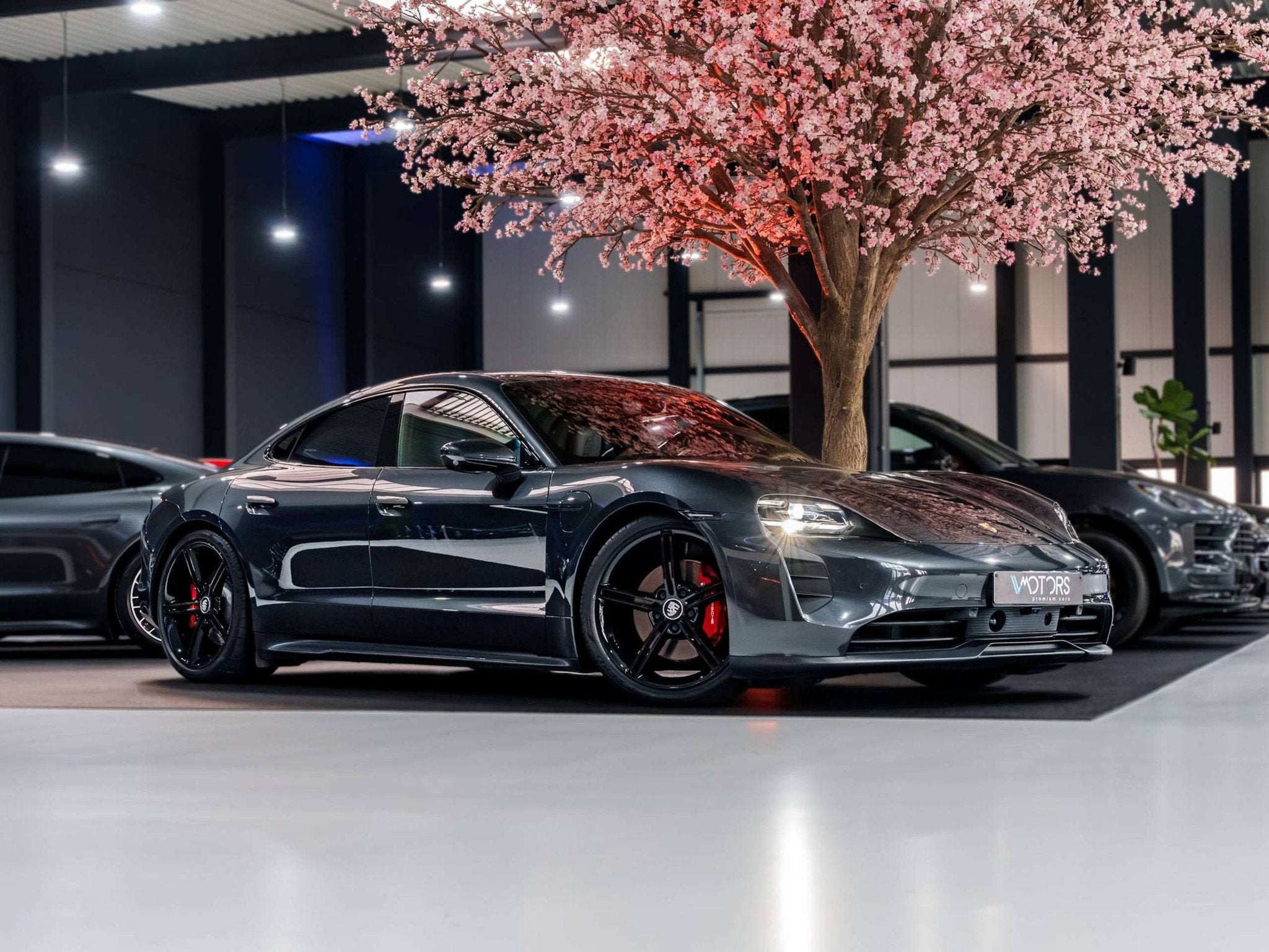Porsche Taycan 4S - Burmester 3D - Achterasbesturing - Massa, Automaat, Elektrisch, Zilver of Grijs, Porsche