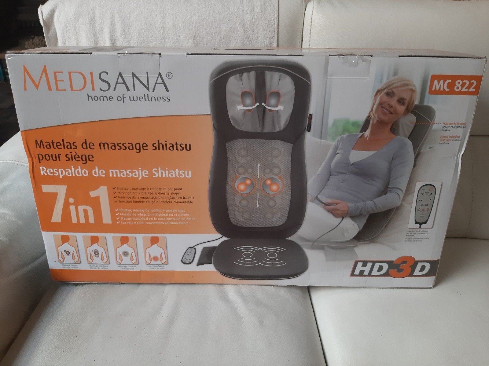 coussin de massage Medisana Mc 822, Enlèvement