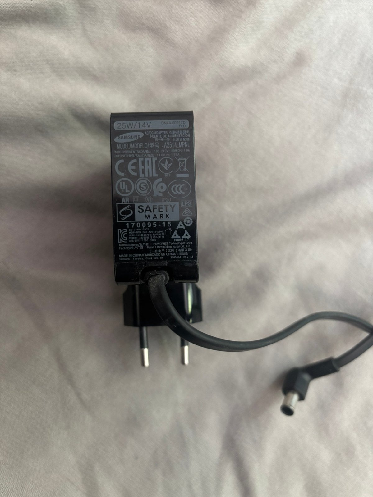 Allimentation 25W 14v pour ecran samsung, Computers en Software, Monitoren, Ophalen, Zo goed als nieuw