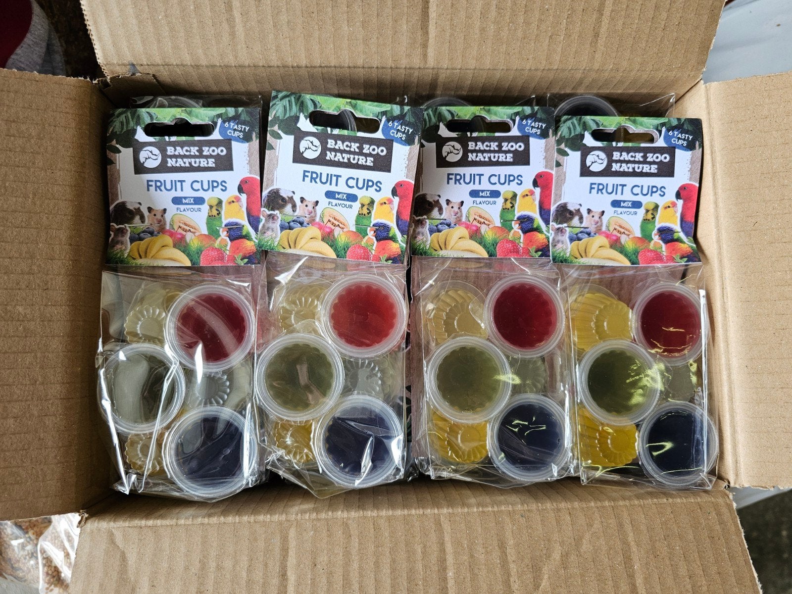 Fruitkuipje Mix 6x - Back Zoo Nature, Dieren en Toebehoren, Ophalen, Nieuw, Eten en Drinken