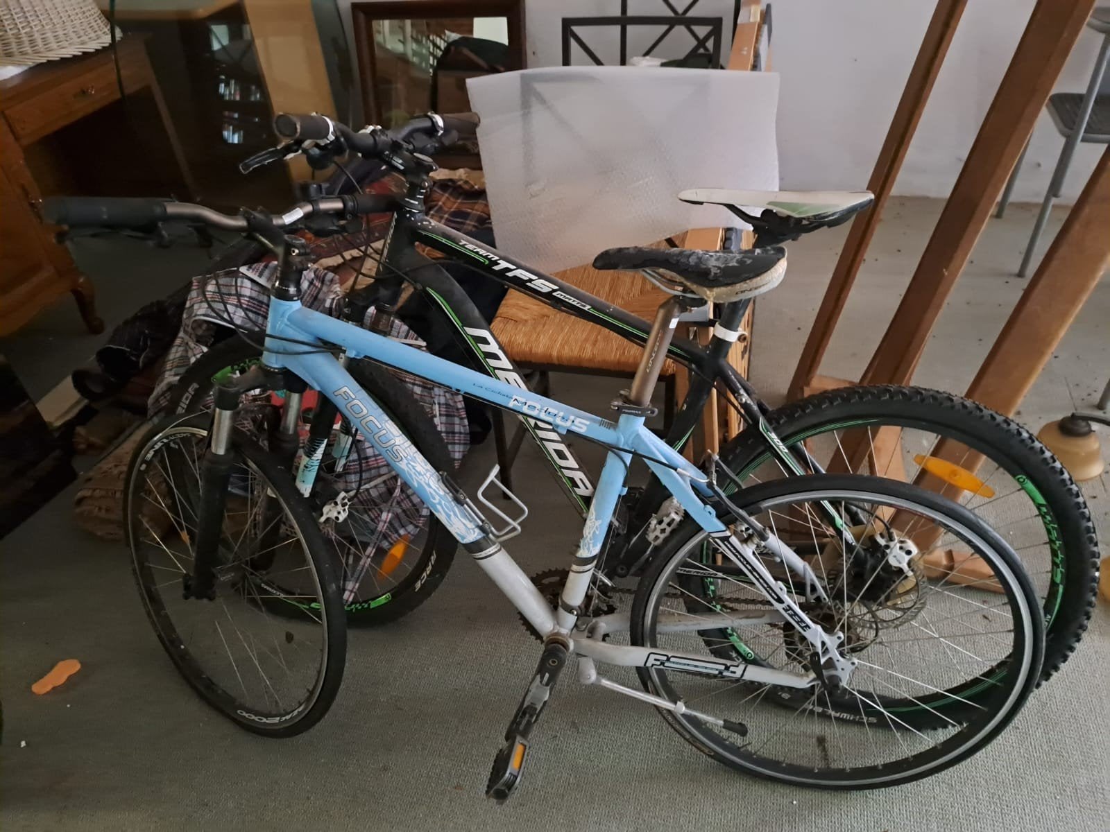 Merida mtb, Ophalen