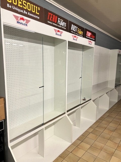 vitrinekast, 25 à 50 cm, 200 cm ou plus, Utilisé, Autres matériaux