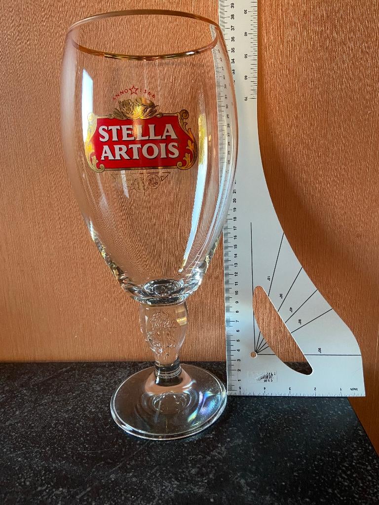Grand verre de STELLA, Verzamelen, Biermerken, Ophalen, Zo goed als nieuw, Glas of Glazen, Stella Artois