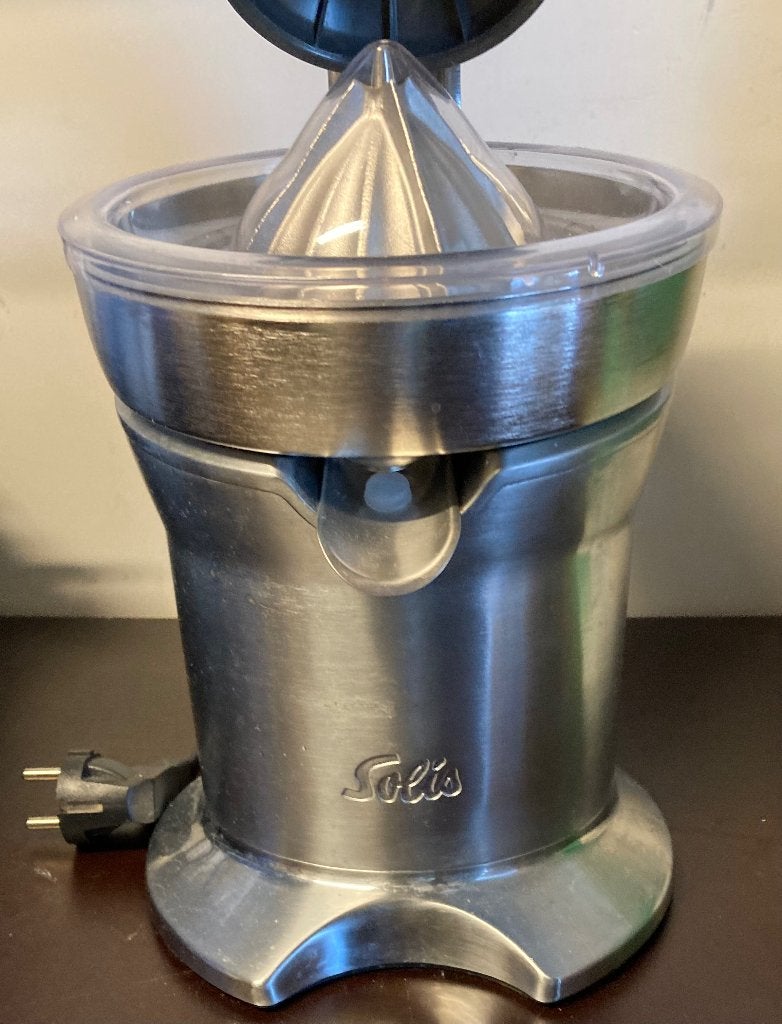 Citruspers/fruitpers SAGE zo goed als nieuw, Overige typen, Zilver, Ophalen of Verzenden, Zo goed als nieuw