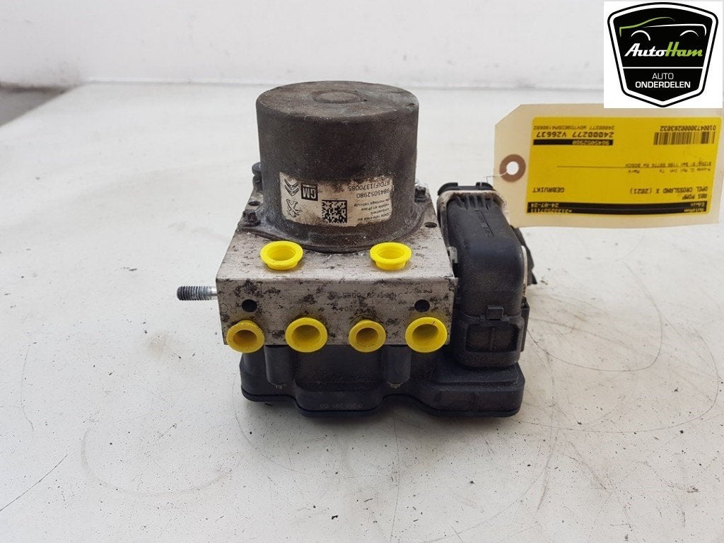 ABS POMP ABS Opel Crossland (X) (|9845052980|1675869480|), Robert Bosch AG, Gebruikt, Opel, Robert-Bosch-Allee 1
74232  Abstatt, DE