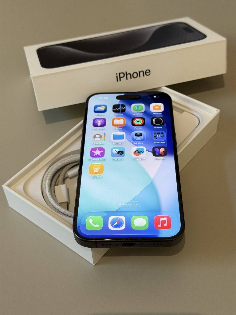 iPhone 15 Pro, Télécoms, Téléphonie mobile | Apple iPhone, Enlèvement, Comme neuf, 128 GB, IPhone 15 Pro