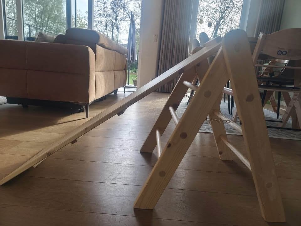 Montessori Opvouwbare Driehoek met Helling en Glijbaan, Kinderen en Baby's, Ophalen, Zo goed als nieuw, Overige typen