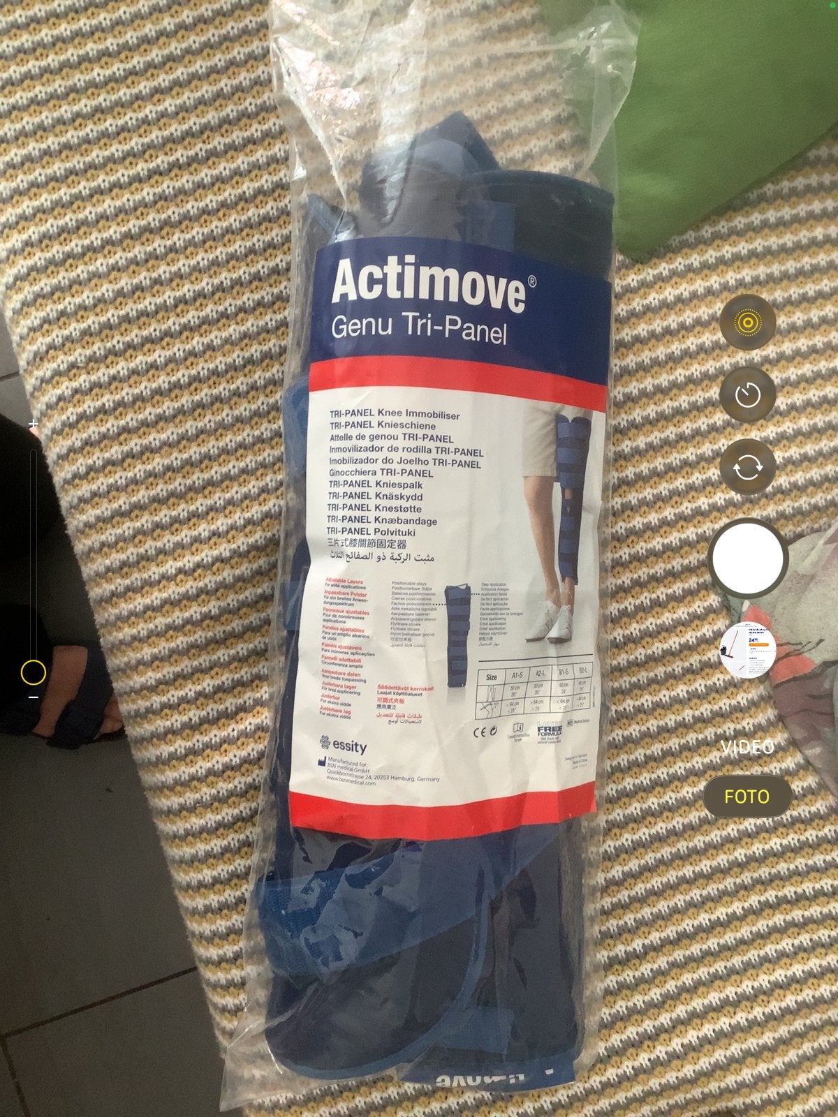 Actimove Genu Tri panel, Diversen, Braces, Ophalen, Zo goed als nieuw