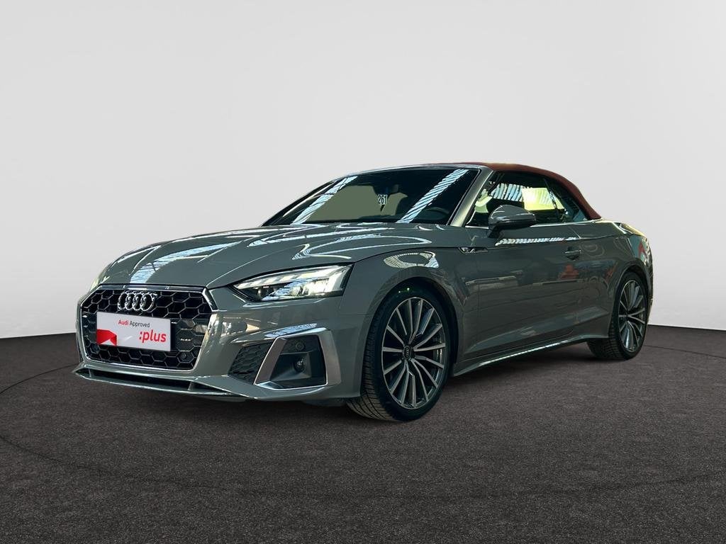 Audi A5 Cabriolet A5 Cabriolet 30 TDi Business Edition S lin, Auto's, Automaat, Navigatiesysteem, Diesel, Zilver of Grijs