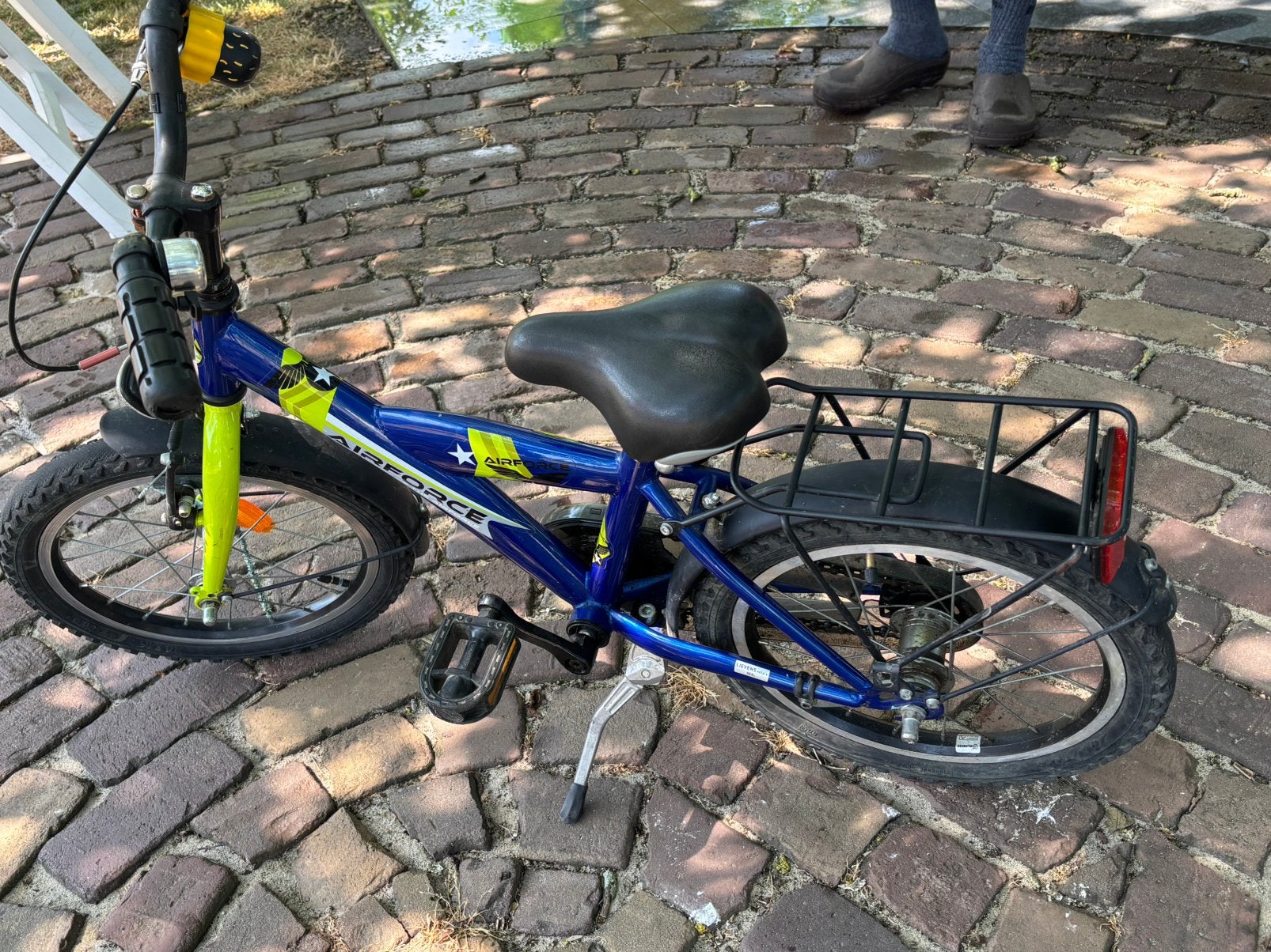 Kinderfiets 16 inch te koop., Enlèvement, Utilisé, Frein sur jante