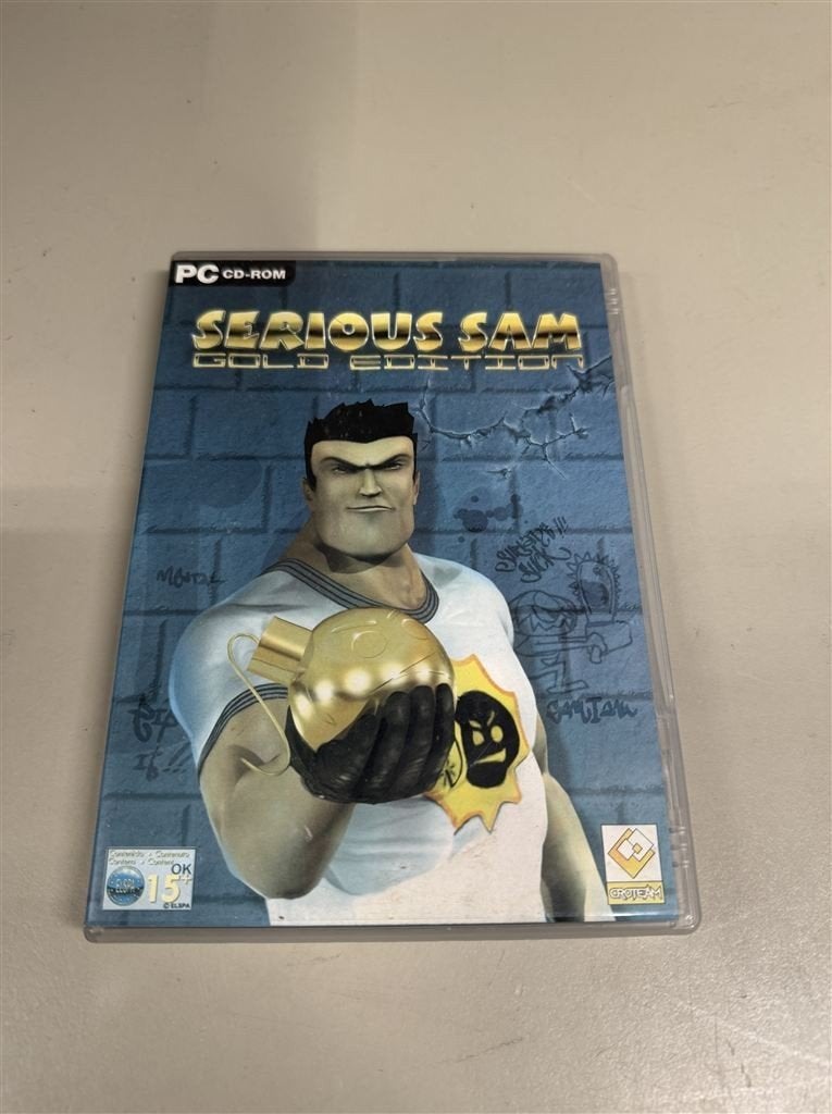 Serious Sam - Gold Edition - PC CD- ROM 1st & 2nd Encounters, Games en Spelcomputers, Games | Pc, Ophalen of Verzenden, Zo goed als nieuw
