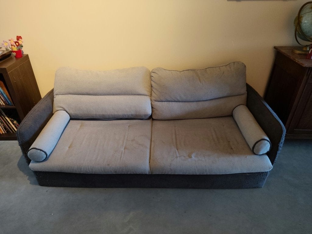 Canapé gratuit à venir chercher, Maison & Meubles, 75 à 100 cm, Enlèvement, Utilisé, Deux personnes