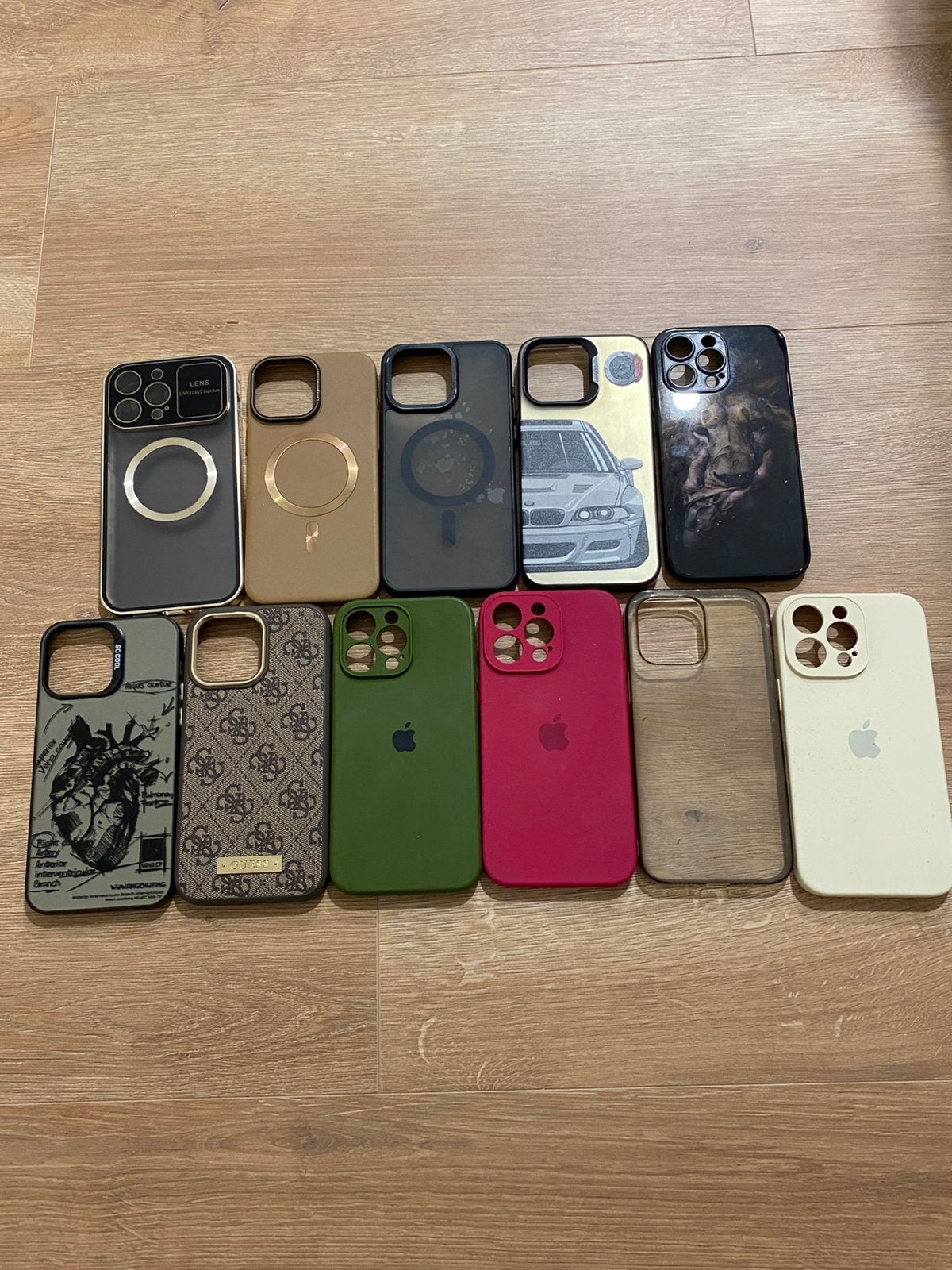 11 coques pour iPhone 14/15 Pro max, comme neuves, Enlèvement, Comme neuf, IPhone 14