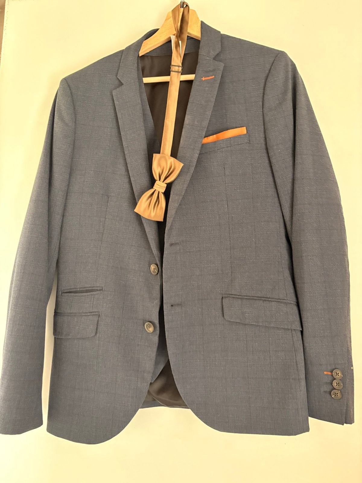 Kostuum Jules small, Kleding | Heren, Ophalen of Verzenden, Zo goed als nieuw, Blauw