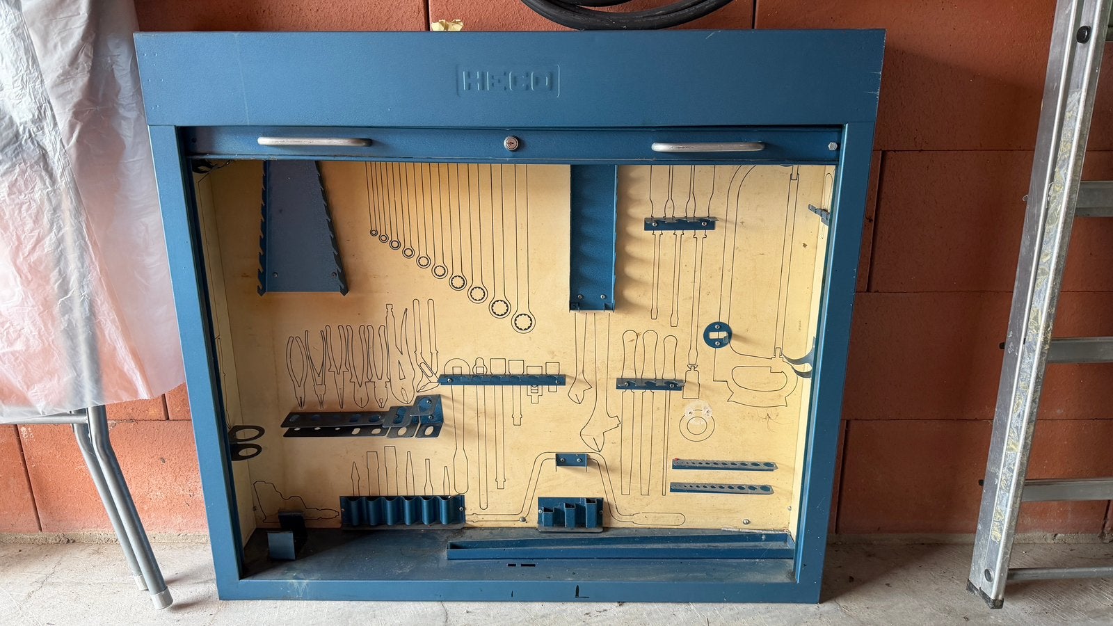 Armoire à matériaux HECO, Bricolage & Construction, Enlèvement, Utilisé