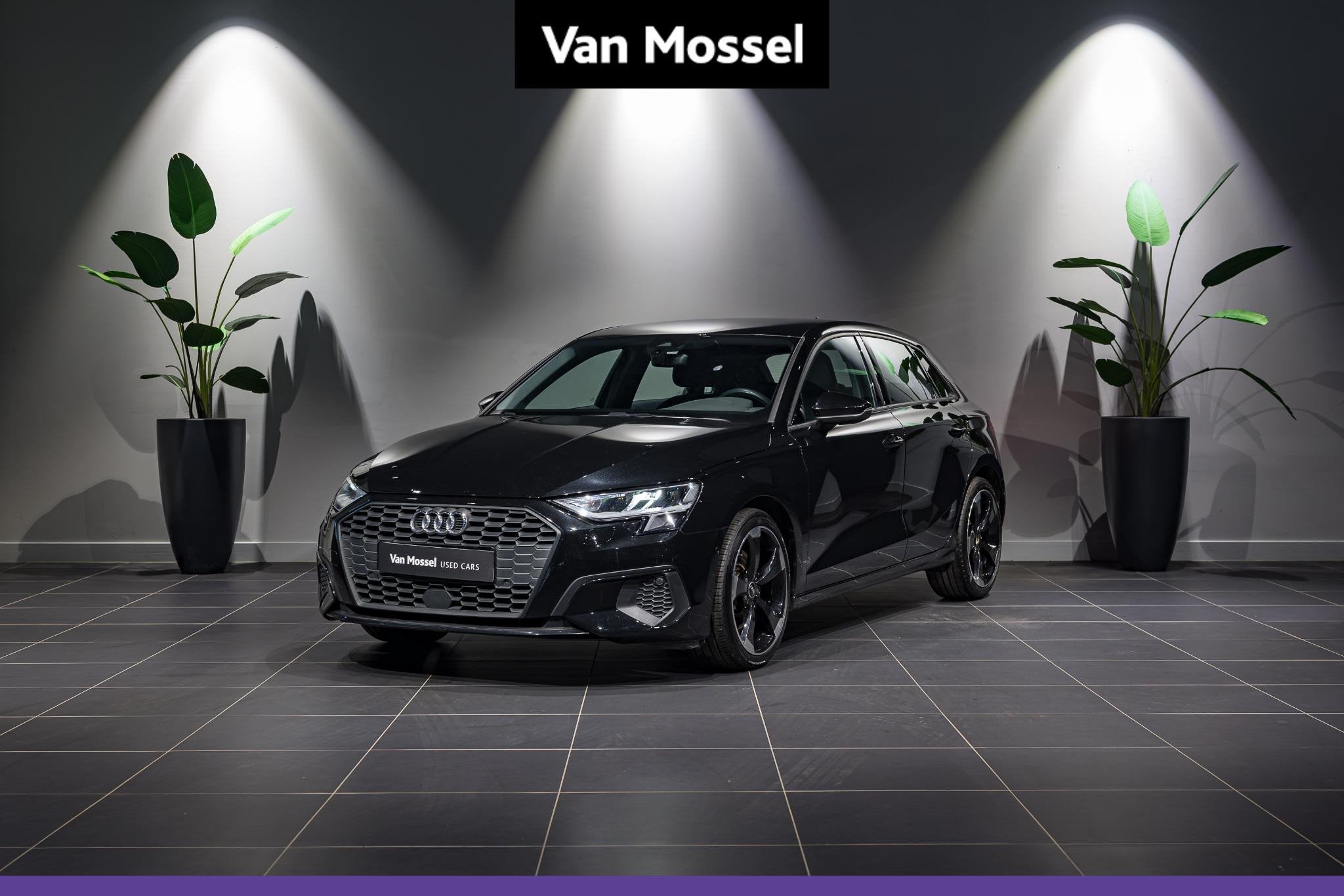 Audi A3 Sportback 2.0 30 TDI Advanced, Autos, Entreprise, Noir, 5 portes, https://public.car-pass.be/vhr/1f3c3e73-4609-4779-973f-f48808dc9c22