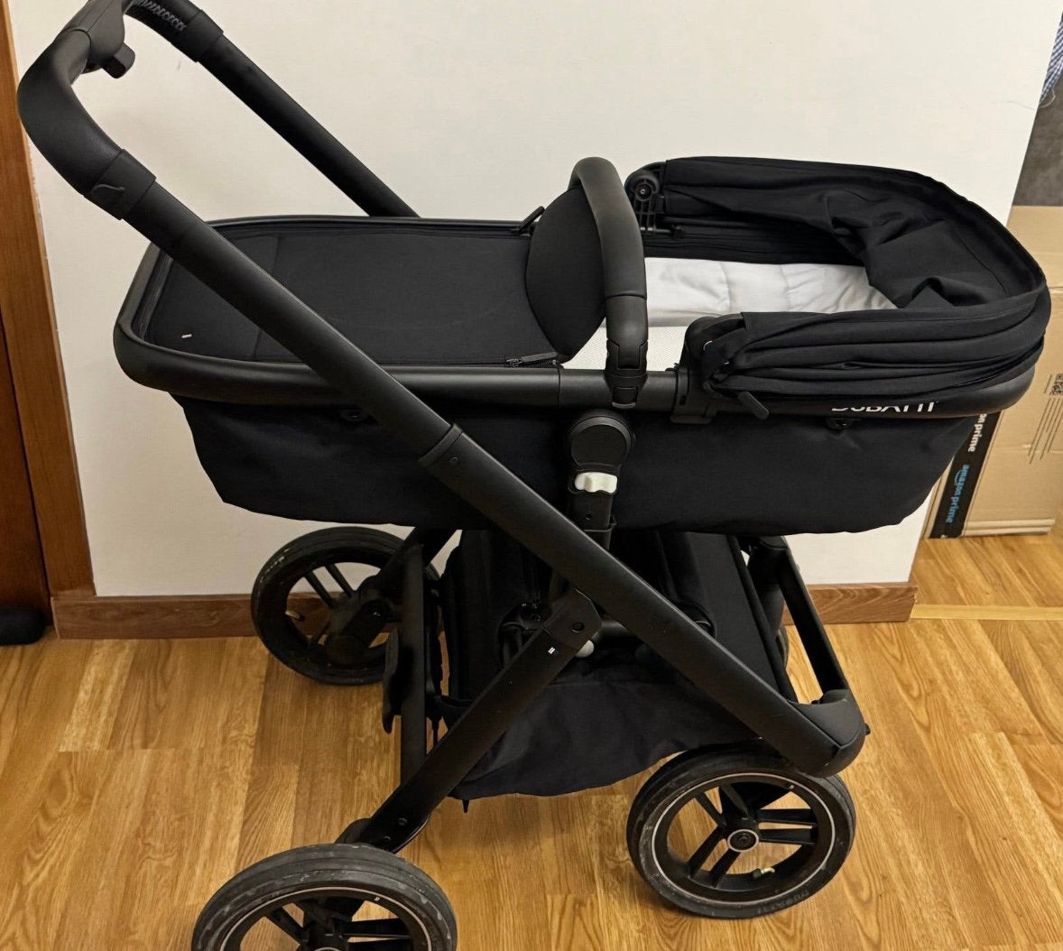 Dubatti one zwart 2 in 1, Ophalen, Zo goed als nieuw, Kinderwagen, Overige merken