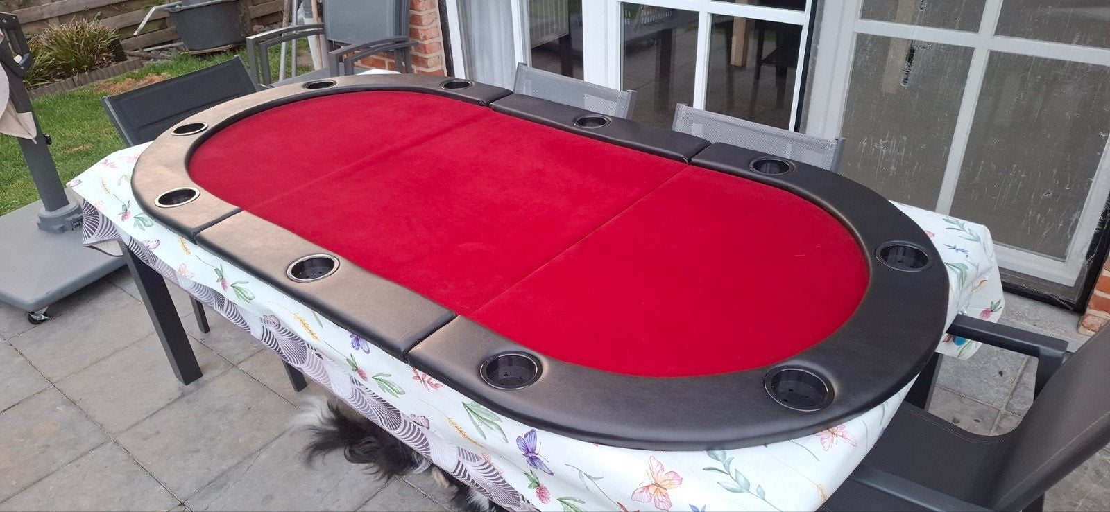 pokertafel 210 x 107, Ophalen