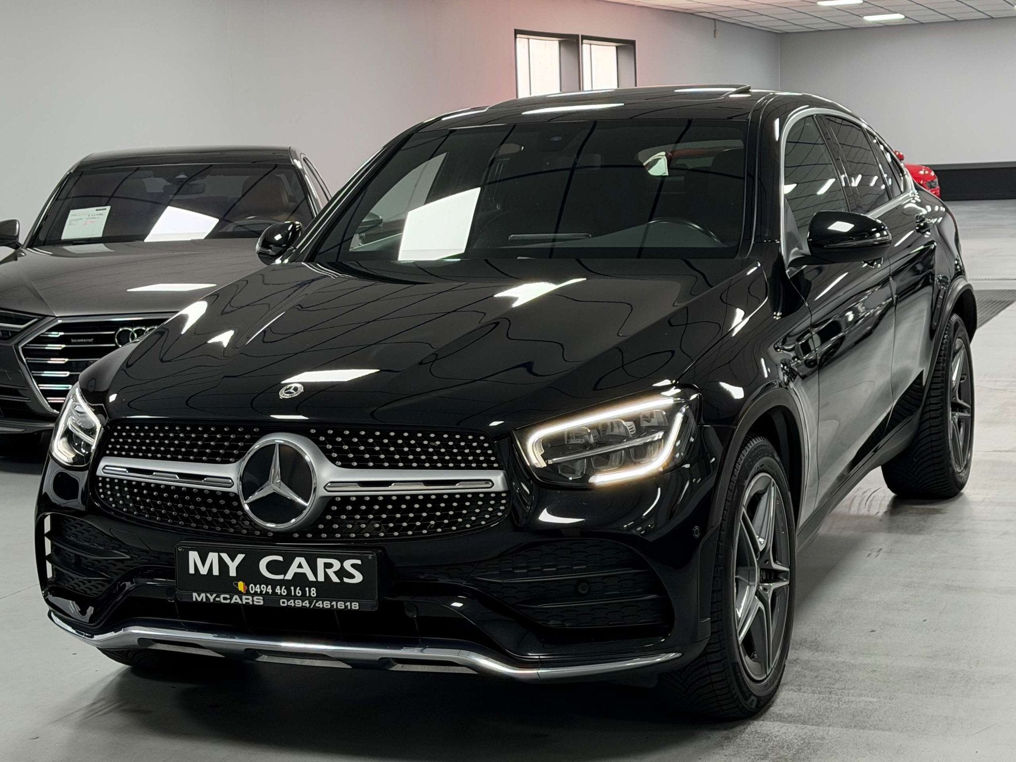 Mercedes-Benz GLC 200 D 163 Cv Coupé 4-Matic Pack-AMG Full, Cuir, Achat, 140 g/km, Euro 6