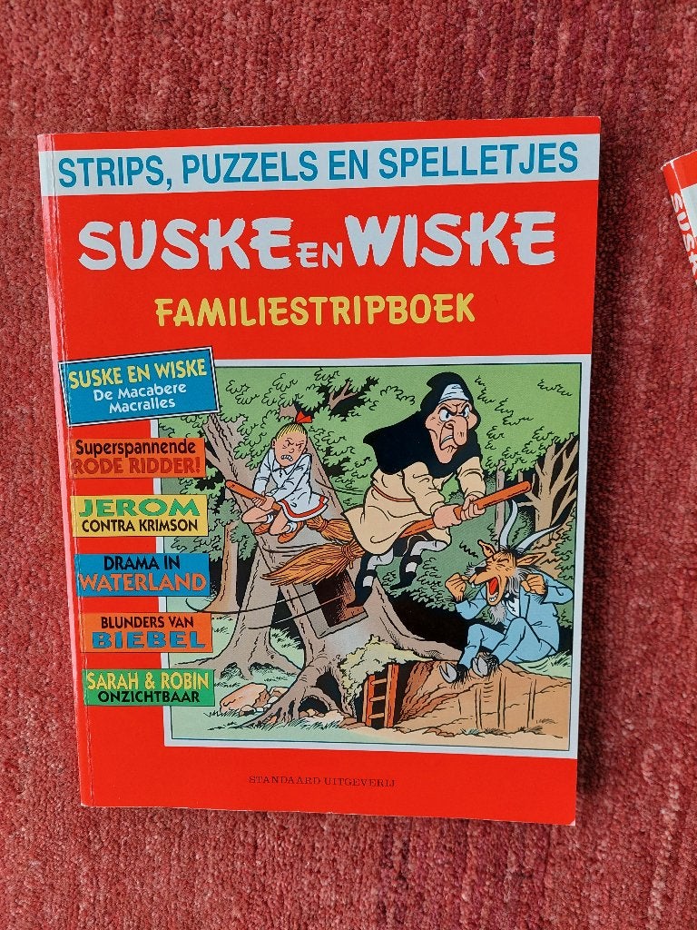 2 familiestripboeken Suske en Wiske - 1996 en 1997, Boeken, Stripverhalen, Meerdere stripboeken, Ophalen of Verzenden, Zo goed als nieuw