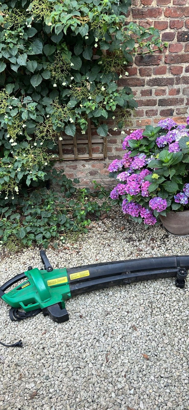 Garden Feeling elektrische bladblazer (zonder zak), Tuin en Terras, Ophalen, Gebruikt, Elektrisch, Handgedragen