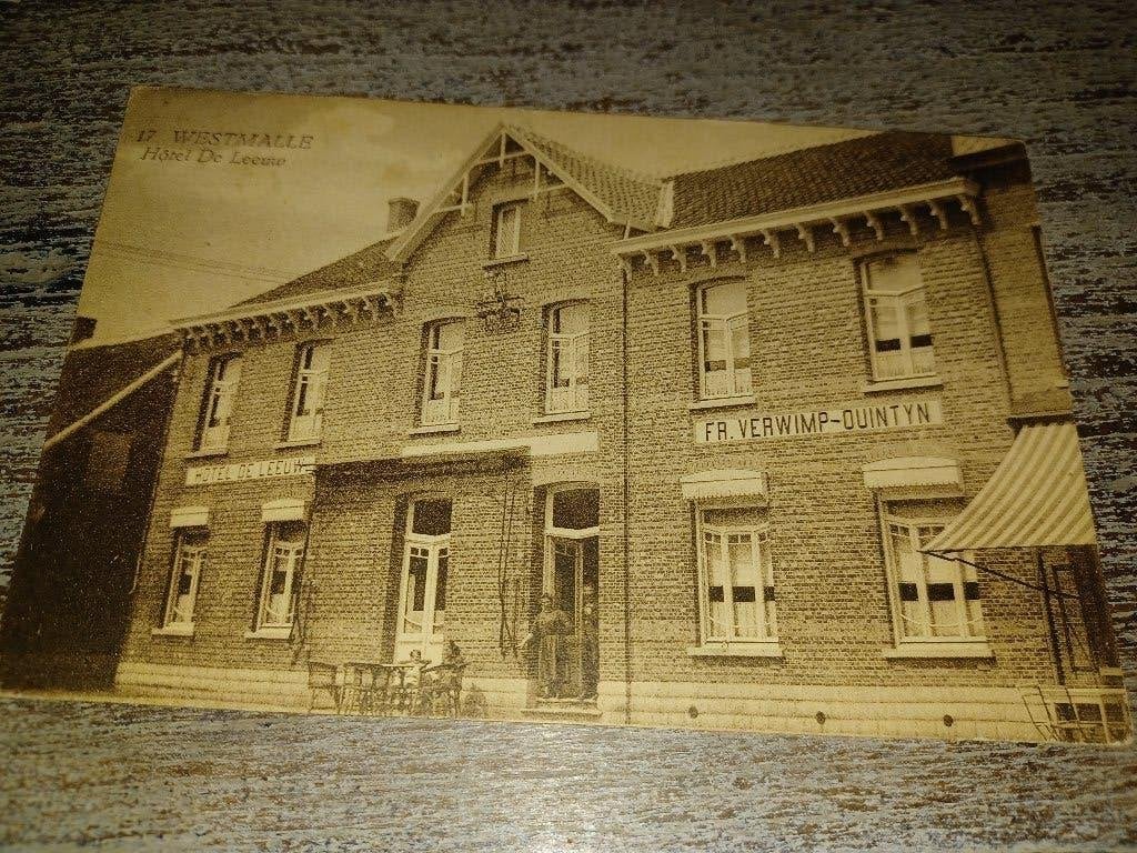 westmalle pk hotel de leeuw animatie, Ophalen of Verzenden, Voor 1920, Gelopen, Antwerpen