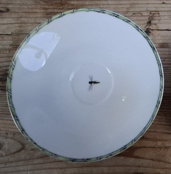 Janneke Brinkman Fruit en Flowers schotel, bijtje, 16,5 cm, Gebruikt, -, Ophalen of Verzenden, -