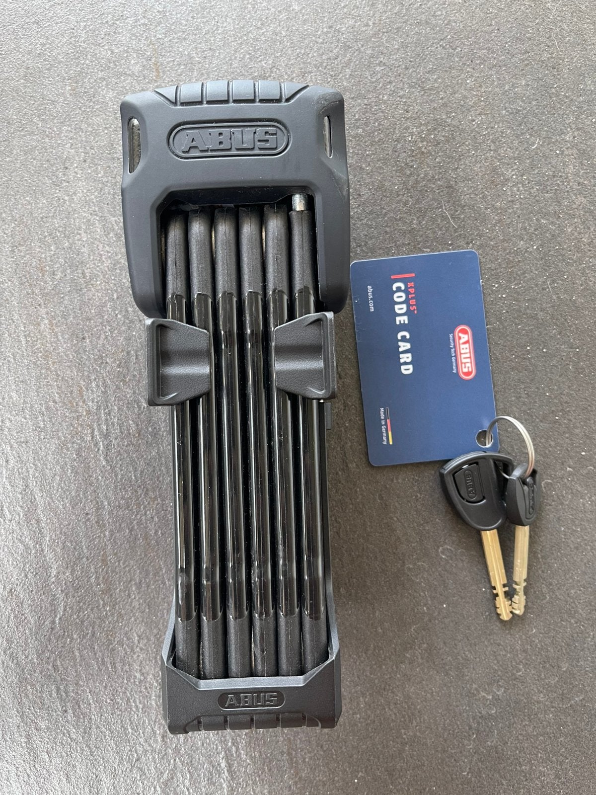Nieuw ABUS BORDO GRANIT XPlus 6500K Vouwslot 85 cm, Ophalen of Verzenden, Nieuw, Vouwslot