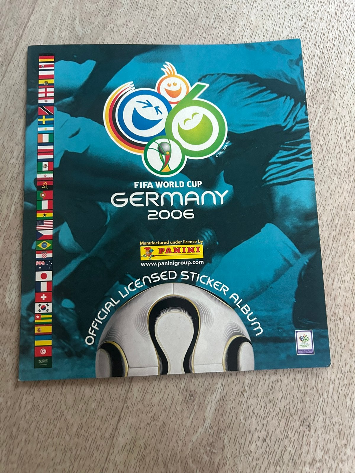 Panini WK 2006 Leeg album, Ophalen of Verzenden, Zo goed als nieuw, Boek of Tijdschrift