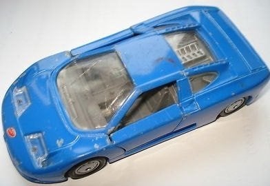 Bugatti EB110 Maisto 1/38 1:38, Hobby en Vrije tijd, Verzenden, Gebruikt, Auto, Overige merken