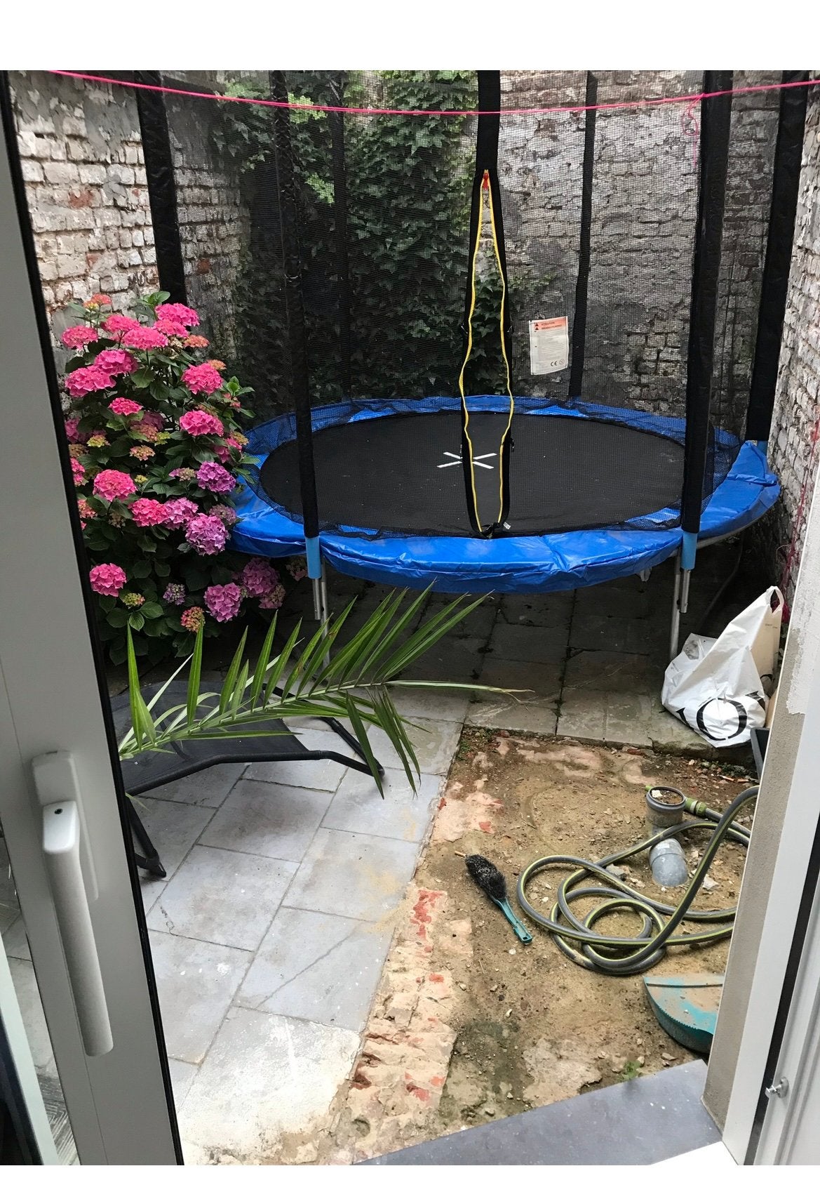 Trampoline, Kinderen en Baby's, Speelgoed | Buiten | Trampolines, Ophalen of Verzenden, Zo goed als nieuw