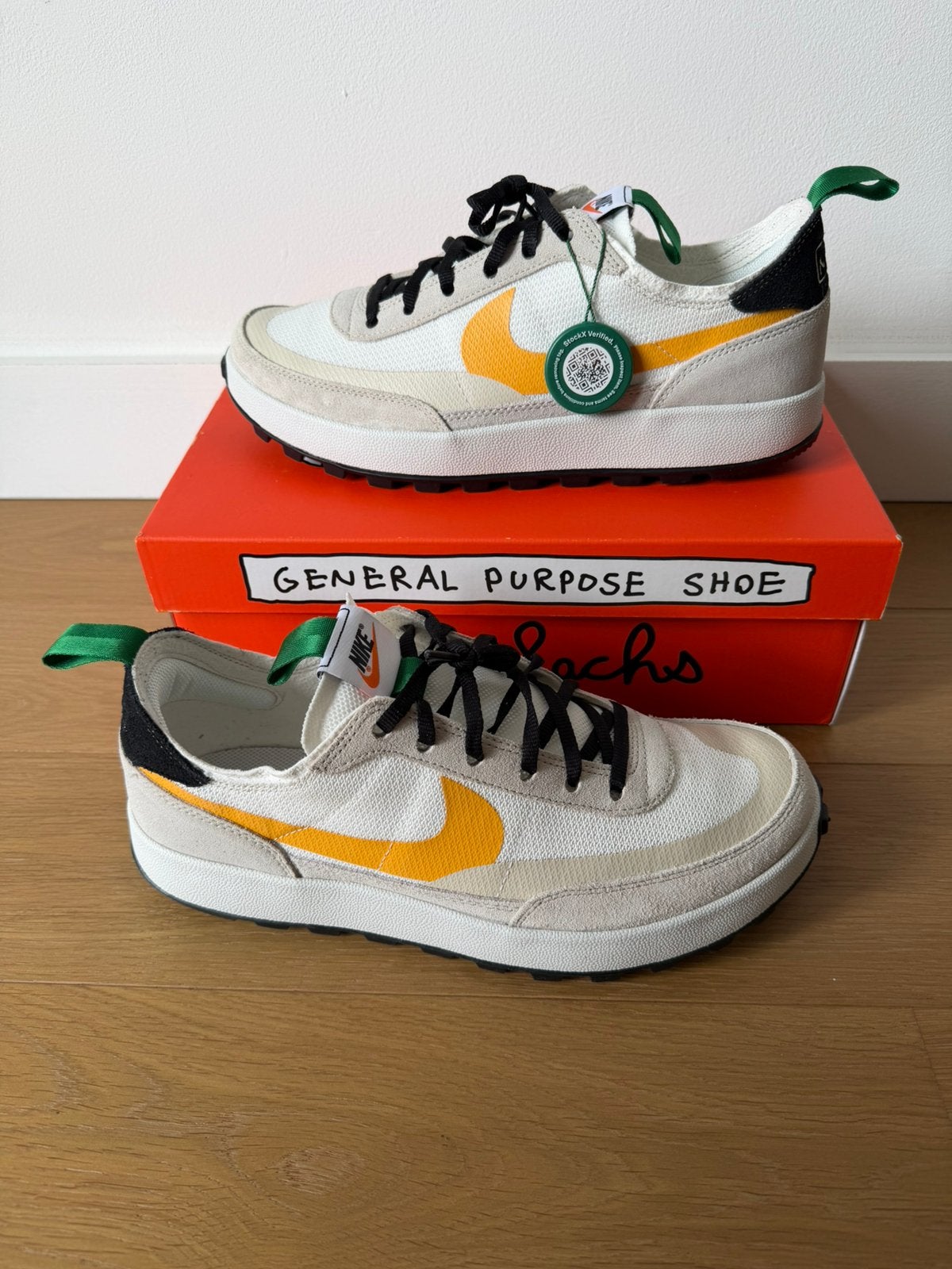 Nike Tom Sachs General Purpose Shoe 44,5, Vêtements | Hommes, Chaussures, Enlèvement, Neuf, Blanc, Chaussures de sport