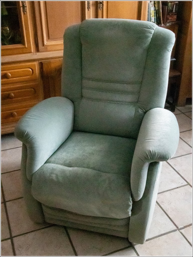 Relax zetels, Enlèvement, Utilisé, Tissus, Moins de 150 cm