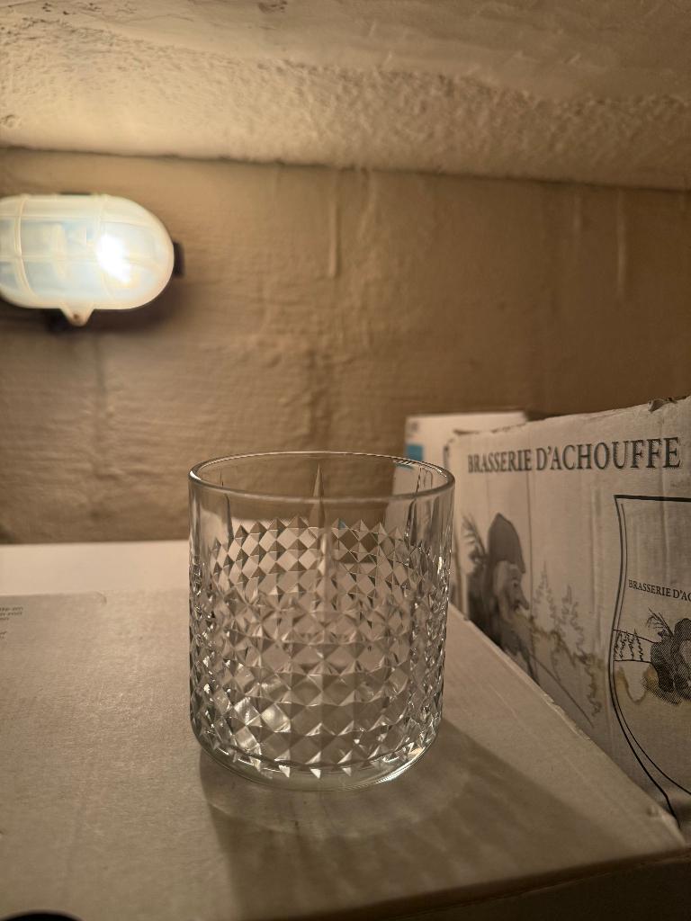 12 Whisky glazen, Ophalen of Verzenden, Zo goed als nieuw, Borrel- of Shotglas