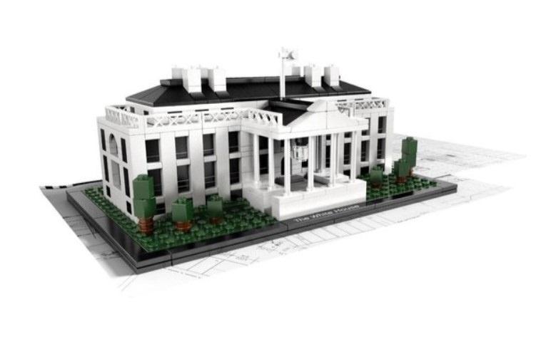 LEGO 21006 - Architecture - The White House, Kinderen en Baby's, Speelgoed | Duplo en Lego, Ophalen of Verzenden, Zo goed als nieuw