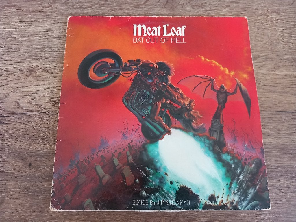 Vinyl LP Meat Loaf Bat out of hell Pop Rock Prog Metal, Cd's en Dvd's, Vinyl | Rock, Ophalen of Verzenden, 12 inch, Progressive Rock