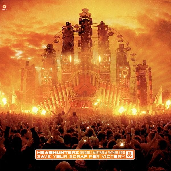 Headhunterz ‎– Save Your Scrap For Victory (Defqon. 1 Aust), Cd's en Dvd's, Vinyl | Dance en House, Gebruikt, Hardcore, Ophalen of Verzenden