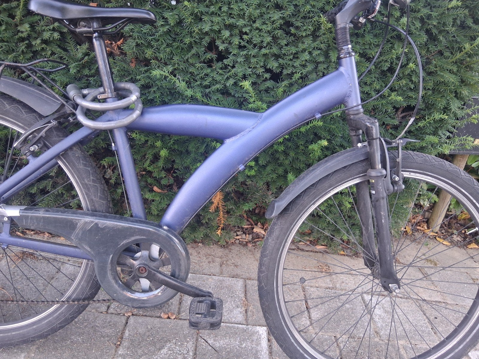 fiets blauw 26 inch., Vélos & Vélomoteurs, Vélos | Hommes | Vélos de sport & Vélo de randonnée, Enlèvement, 26 pouces