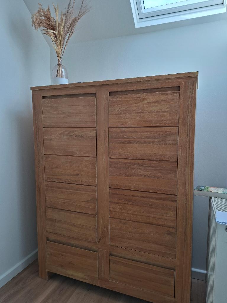 Teak meubels, Huis en Inrichting, Ophalen, Gebruikt, Teakhout, 200 cm of meer