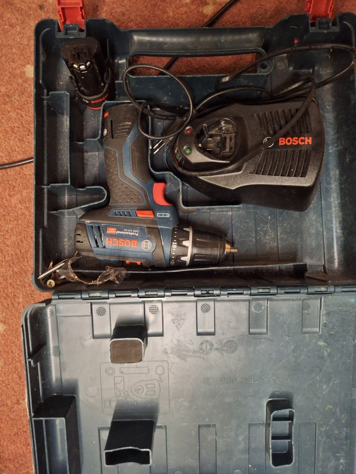 bosch accu boor/schroefmachine 12v, Ophalen, Gebruikt, Boormachine
