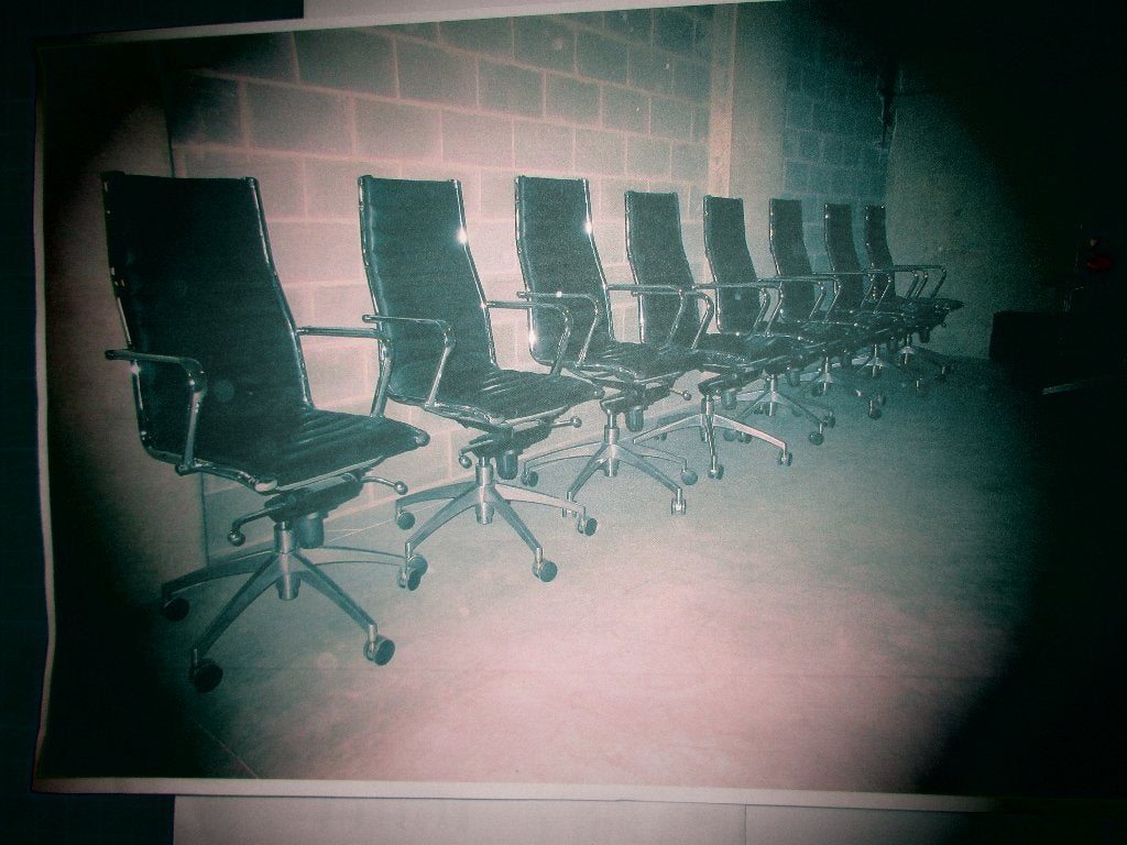 HOGE VERGADERSTOELEN, Enlèvement, Ergonomique, Comme neuf, Noir