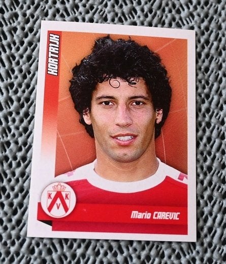 Panini Football 2011 KV Kortrijk / Mario Carevic, Verzamelen, Sportartikelen en Voetbal, Verzenden, Nieuw, Poster, Plaatje of Sticker