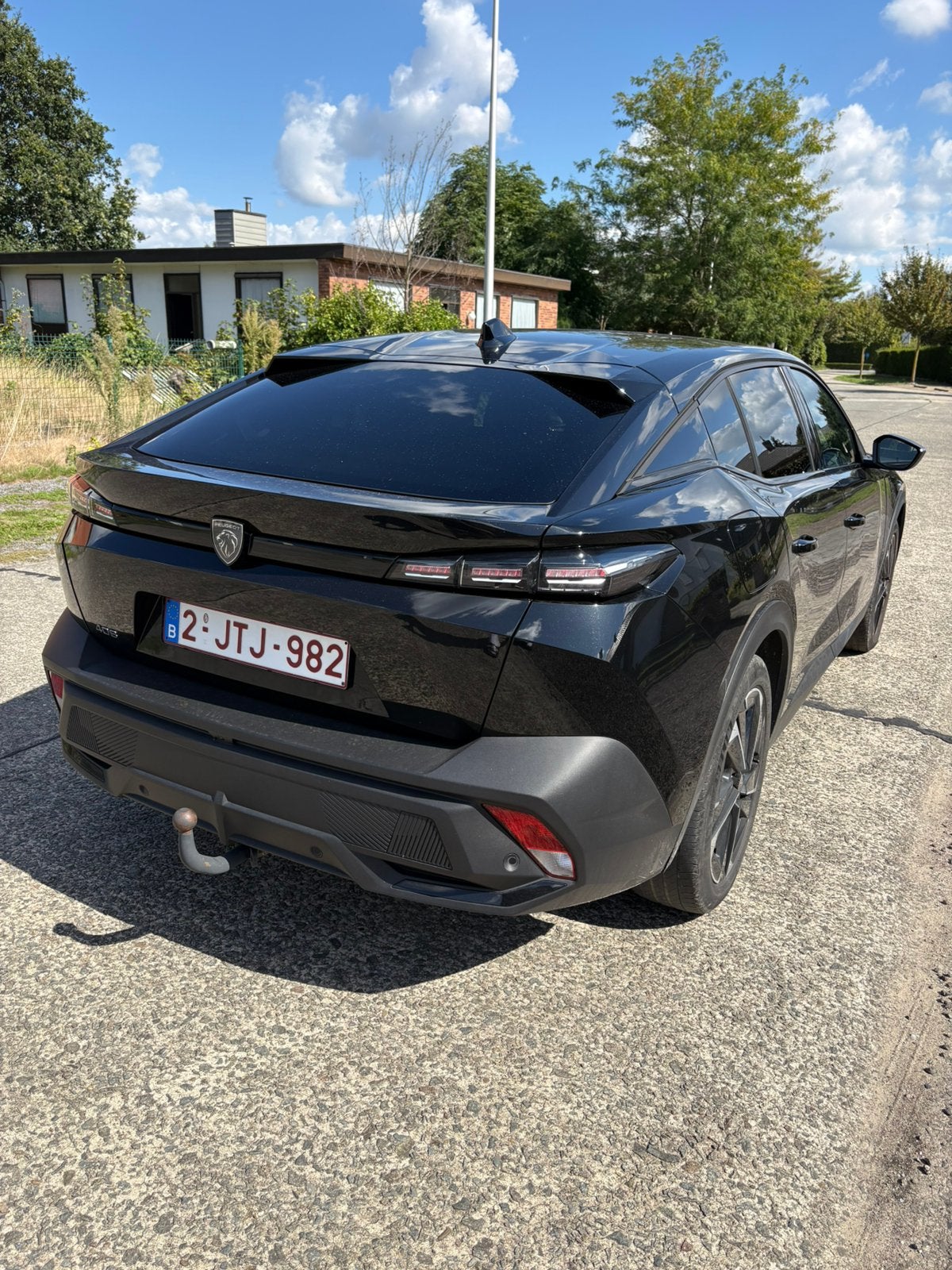 Peugeot 408 2023 1.2, Auto's, Euro 6, Alcantara, Zwart, 360° camera