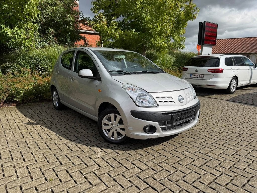 Nissan Pixo 1.0i - 2013/075.000km/Manueel, Auto's, Stof, 50 kW, Zwart, 5 deurs