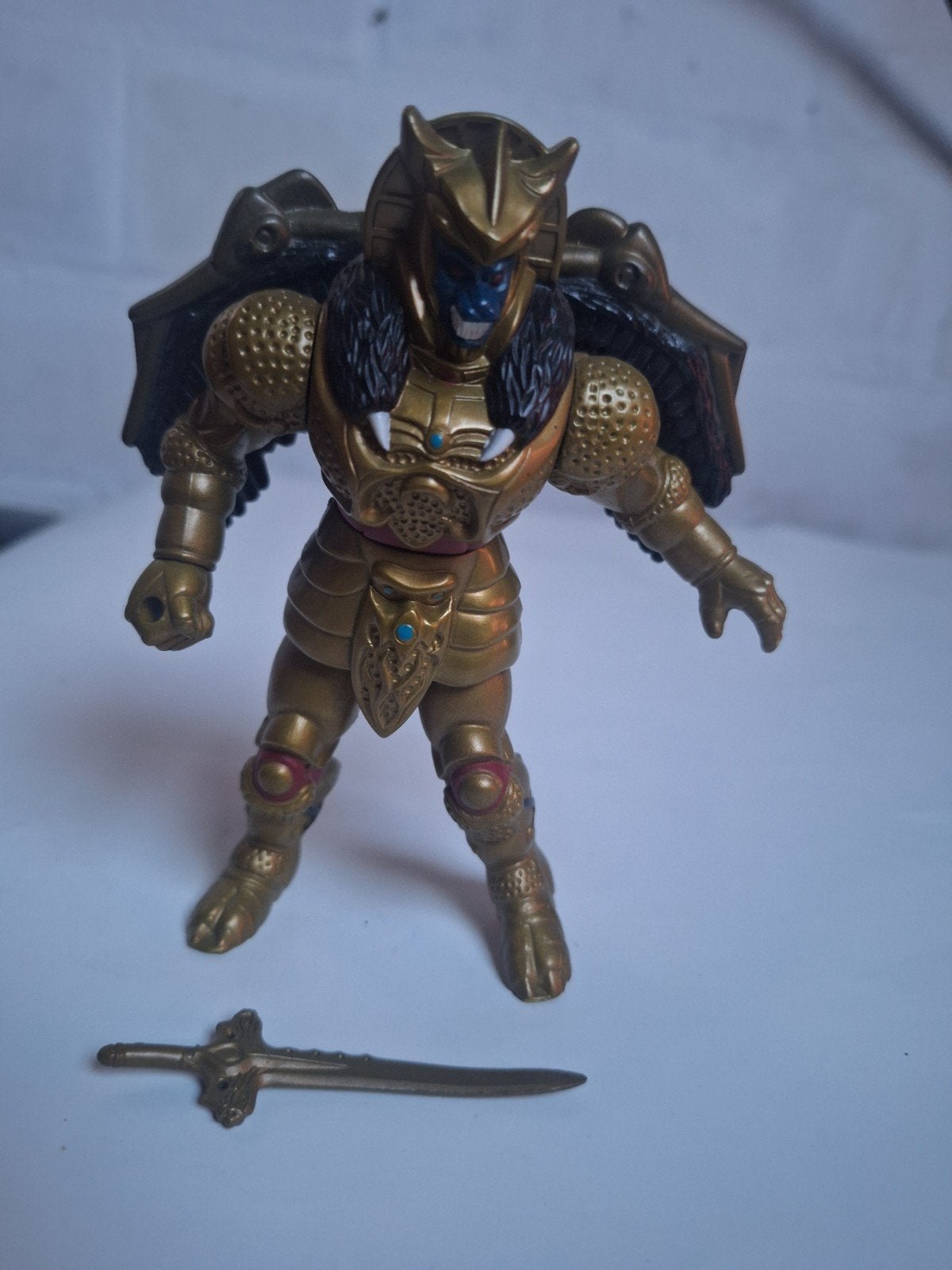 Mighty Morphin Power Rangers - Evil Space Aliens - Goldar, Ophalen of Verzenden, Gebruikt
